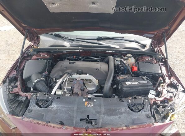 W04GL6SX4K1008502 2019 BUICK REGAL Burgundy Widok z tyłu