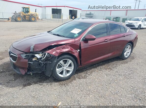 W04GL6SX4K1008502 2019 BUICK REGAL Burgundy Przód lewy