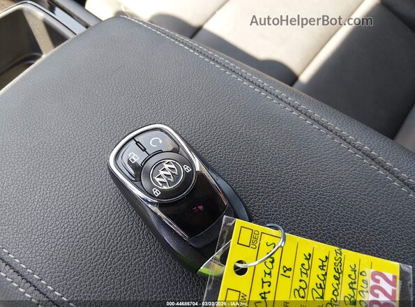 W04GP6SX9J1091640 2018 BUICK REGAL Black Widok deski rozdzielczej