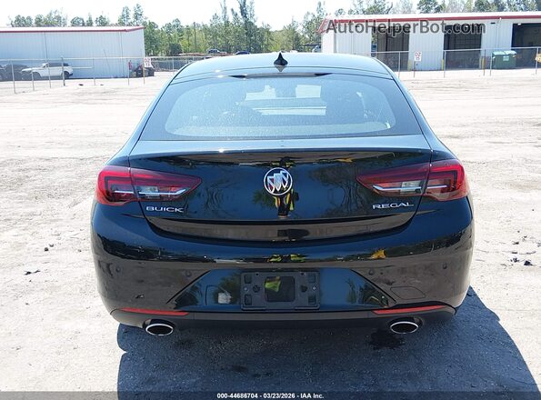 W04GP6SX9J1091640 2018 BUICK REGAL Black 