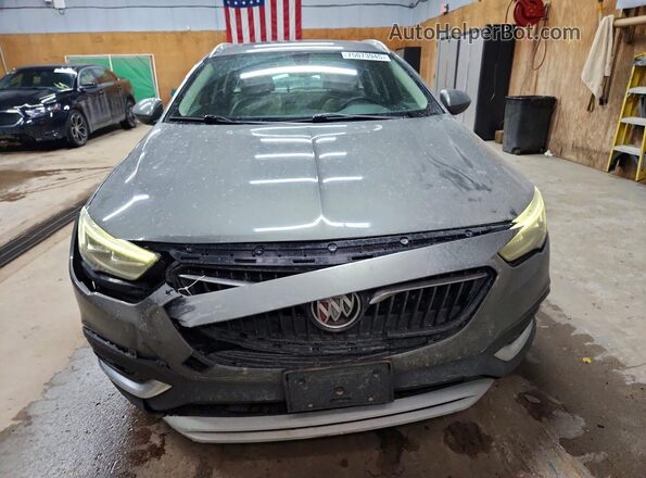 W04GV8SX1J1165067 2018 BUICK REGAL Gray Front view