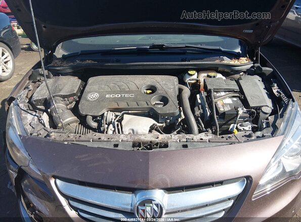 W04WH3N55HG003658 2017 BUICK CASCADA Brown Rear view