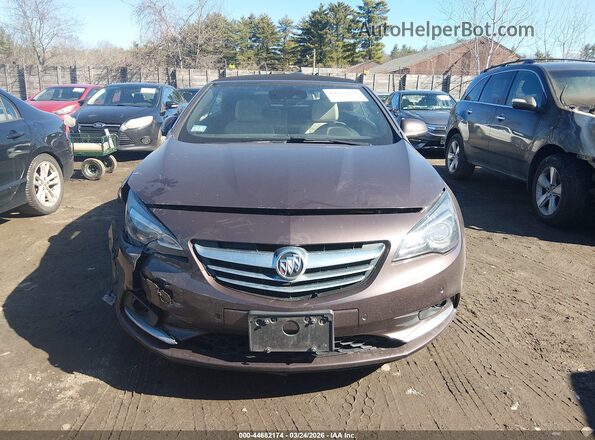 W04WH3N55HG003658 2017 BUICK CASCADA Brown Instrument cluster view