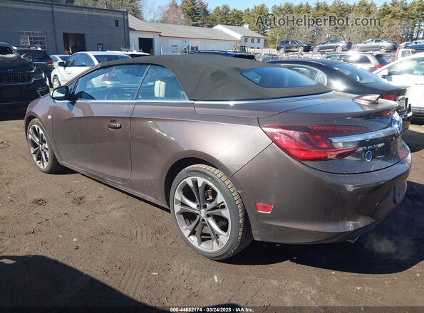 W04WH3N55HG003658 2017 BUICK CASCADA Brown Rear left