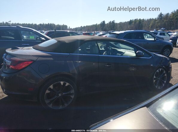 W04WH3N55HG003658 2017 BUICK CASCADA Brown Rear interior view