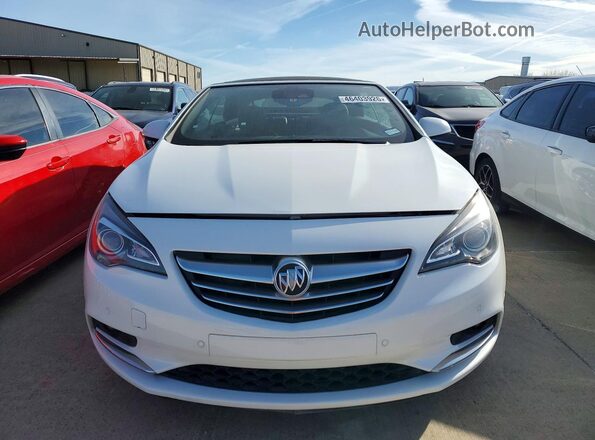 W04WH3N56JG029675 2018 BUICK CASCADA White Դիմացի տեսք