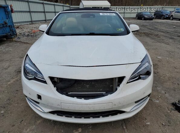 W04WH3N58HG167468 2017 BUICK CASCADA White Front view