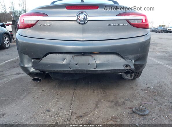 W04WH3N59HG114164 2017 BUICK CASCADA Gray Widok z przodu