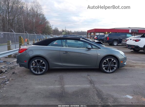 W04WH3N59HG114164 2017 BUICK CASCADA Gray Widok wnętrza z tyłu