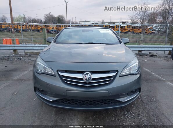 W04WH3N59HG114164 2017 BUICK CASCADA Gray Widok zestawu wskaźników