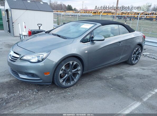 W04WH3N59HG114164 2017 BUICK CASCADA Gray Przód lewy