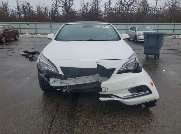 W04WH3N59HG117002 2017 BUICK CASCADA White Widok z przodu