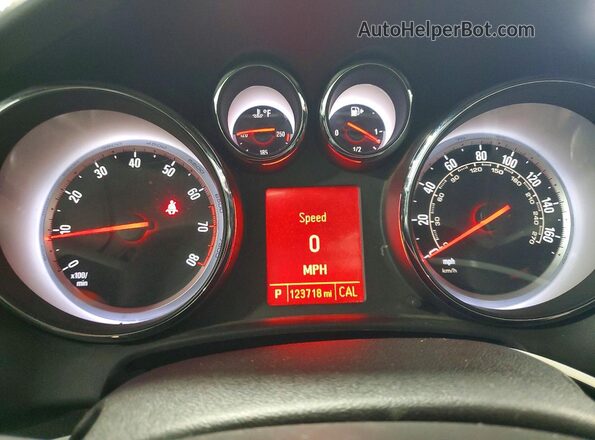 W04WT3N54GG126252 2016 BUICK CASCADA Black ხელსაწყოთა პანელის ხედი