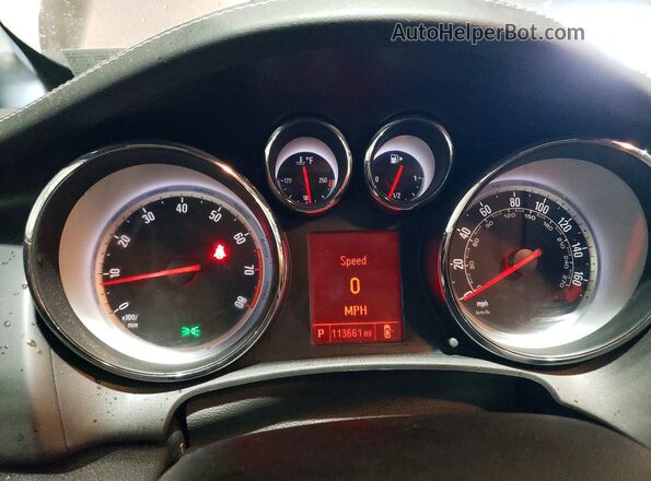 W04WT3N55GG156750 2016 BUICK CASCADA Brown Вид щитка приладів