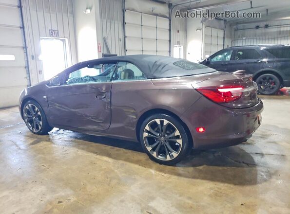 W04WT3N55GG156750 2016 BUICK CASCADA Brown Задня ліва чверть