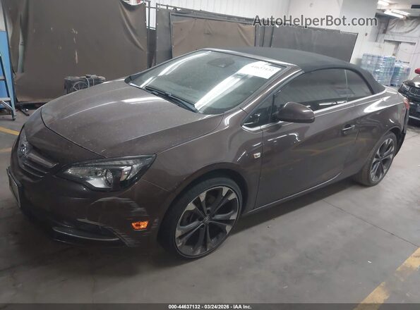 W04WT3N58GG067870 2016 BUICK CASCADA Коричневый Передняя левая четверть