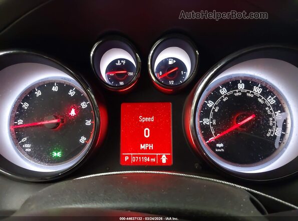 W04WT3N58GG067870 2016 BUICK CASCADA Коричневый Вид задних сидений