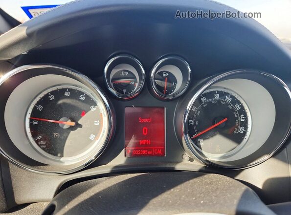 W04WT3N59GG154385 2016 BUICK CASCADA White ხელსაწყოთა პანელის ხედი