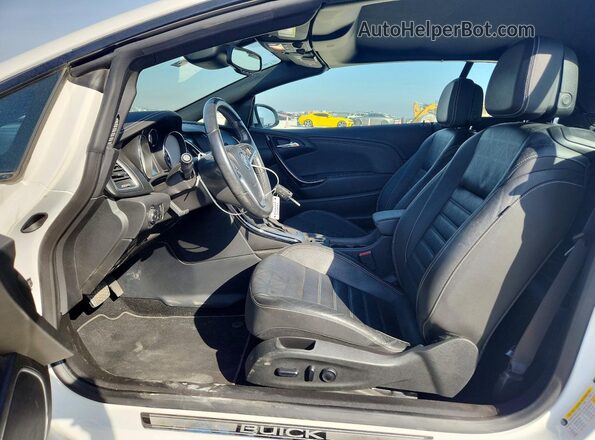 W04WT3N59GG154385 2016 BUICK CASCADA White წინა სალონის ხედი