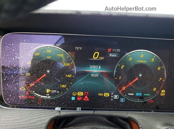 W1K1K5JB9PF207995 2023 MERCEDES-BENZ E Black Instrument cluster view