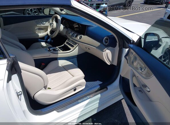 W1K1K5KB7PF206858 2023 MERCEDES-BENZ E-CLASS White Вид салону спереду