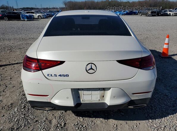 W1K2J5JB6MA085919 2021 MERCEDES-BENZ CLS-CLASS White Widok z tyłu