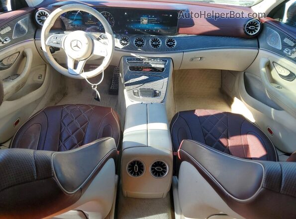 W1K2J5JB6MA085919 2021 MERCEDES-BENZ CLS-CLASS White Widok deski rozdzielczej