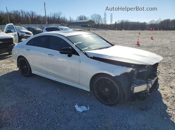 W1K2J5JB6MA085919 2021 MERCEDES-BENZ CLS-CLASS White Przód prawy