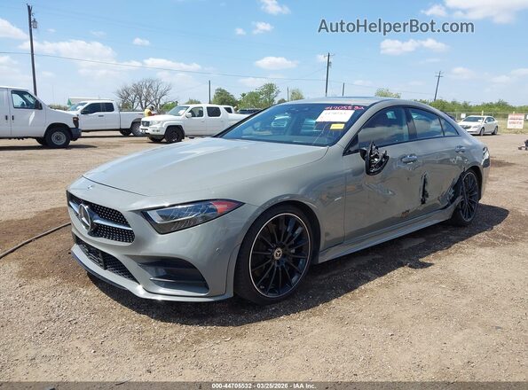 W1K2J5JB9MA085168 2021 MERCEDES-BENZ CLS-CLASS Gray Przód lewy
