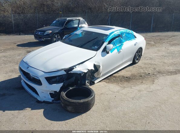W1K2J5KB8MA085922 2021 MERCEDES-BENZ CLS-CLASS White Front view