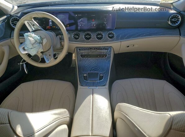 W1K2J5KBXMA094783 2021 MERCEDES-BENZ CLS-CLASS Gray Вид панелі приладів