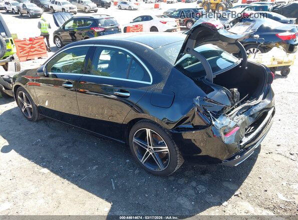W1K3G4EB0NJ351587 2022 MERCEDES-BENZ A 220 Black უკანა მარცხენა