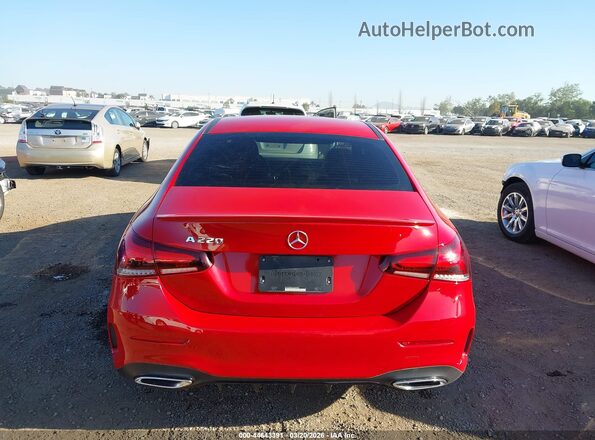 W1K3G4EB1LW045983 2020 MERCEDES-BENZ A 220 Red 