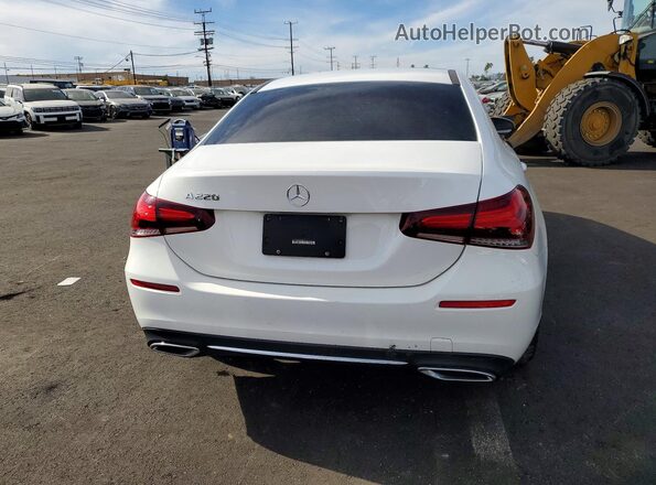 W1K3G4EB1NJ341814 2022 MERCEDES-BENZ A White Vista trasera