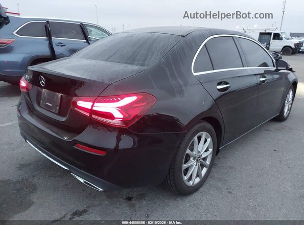 W1K3G4EB2MJ275448 2021 MERCEDES-BENZ A 220 Черный Задняя правая четверть