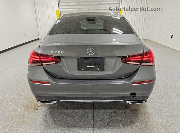 W1K3G4EB3MJ256696 2021 MERCEDES-BENZ A Gray 