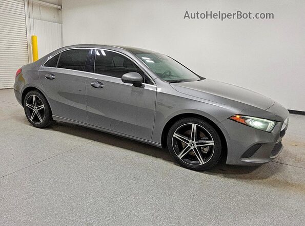 W1K3G4EB3MJ256696 2021 MERCEDES-BENZ A Gray 