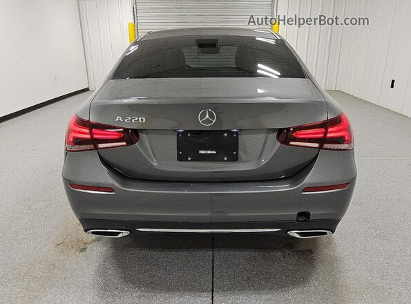 W1K3G4EB3MJ256696 2021 MERCEDES-BENZ A Gray 
