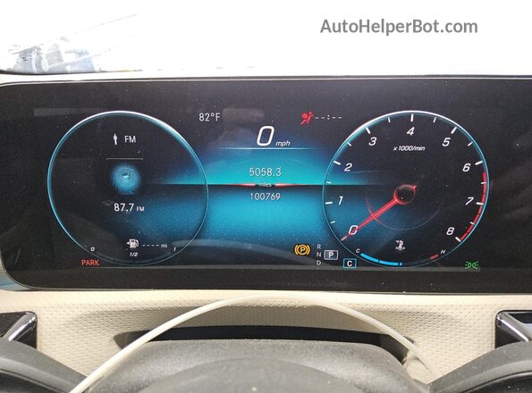 W1K3G4EB3MJ256696 2021 MERCEDES-BENZ A Gray 