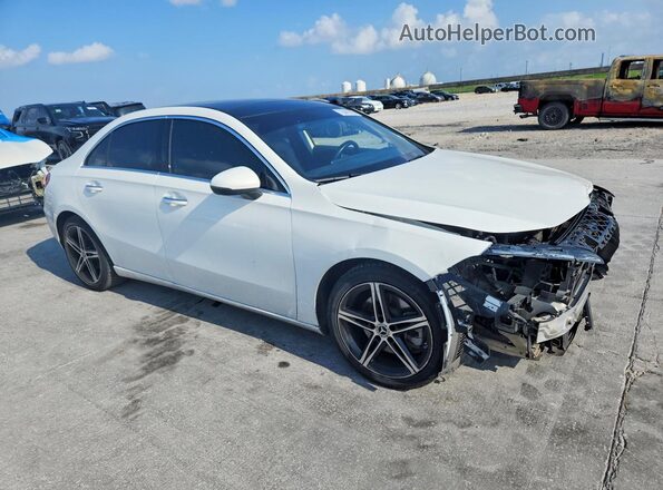 W1K3G4EB3MJ304021 2021 MERCEDES-BENZ A White წინა მარჯვენა