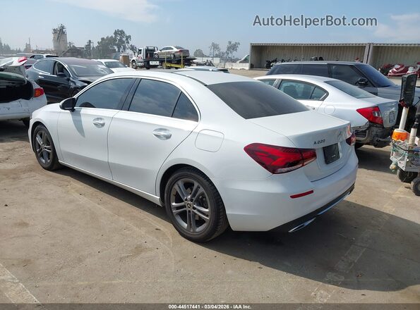 W1K3G4EB4LJ201575 2020 MERCEDES-BENZ A 220 White უკანა მარცხენა