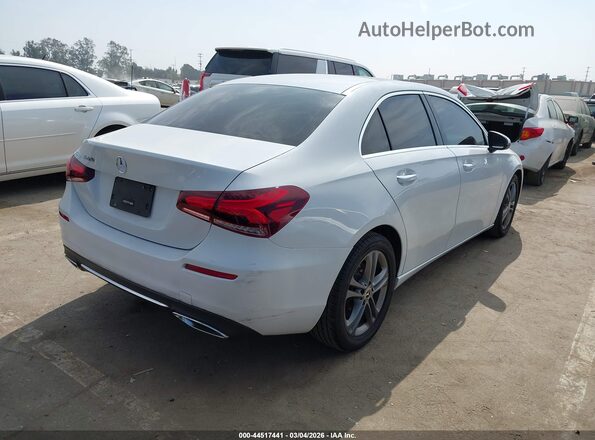 W1K3G4EB4LJ201575 2020 MERCEDES-BENZ A 220 White უკანა მარჯვენა