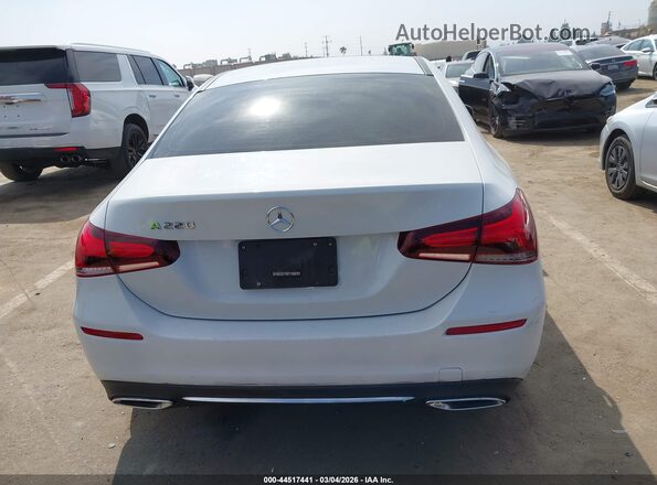 W1K3G4EB4LJ201575 2020 MERCEDES-BENZ A 220 White 