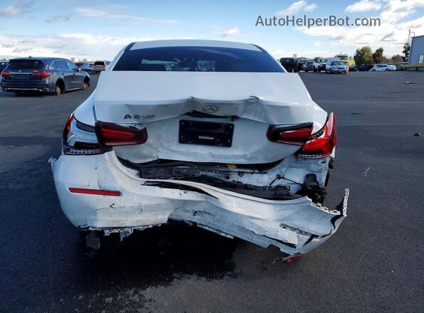 W1K3G4EB4NJ365394 2022 MERCEDES-BENZ A White Widok z tyłu