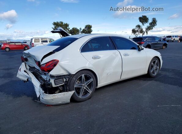 W1K3G4EB4NJ365394 2022 MERCEDES-BENZ A White Tył prawy