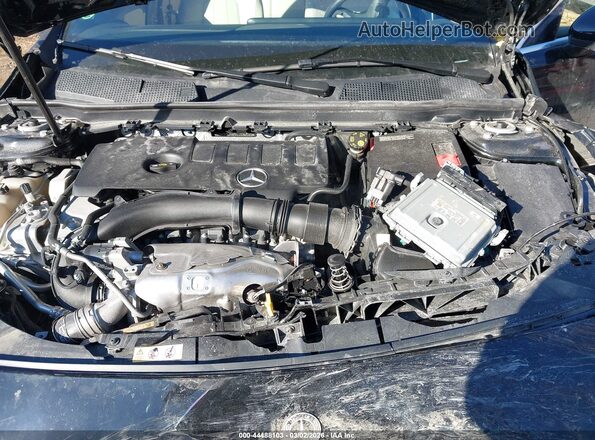 W1K3G4FB0NJ336599 2022 MERCEDES-BENZ A 220 Black უკანა ხედი