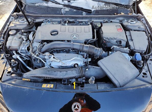 W1K3G4FB0NJ346775 2022 MERCEDES-BENZ A Black 