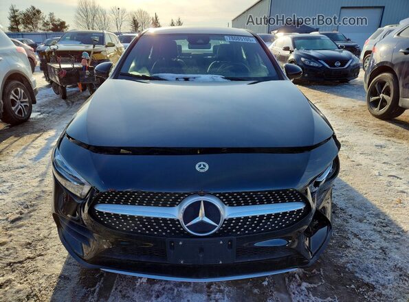 W1K3G4FB0NJ346775 2022 MERCEDES-BENZ A Black 