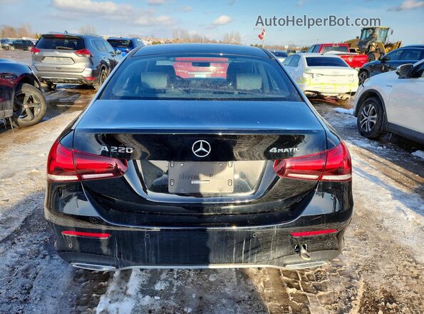 W1K3G4FB0NJ346775 2022 MERCEDES-BENZ A Black 