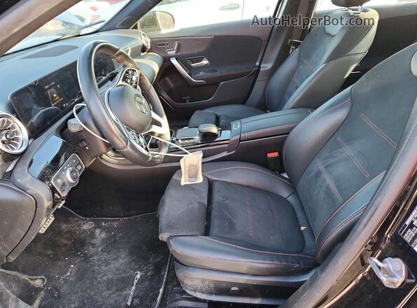 W1K3G4FB0NJ346775 2022 MERCEDES-BENZ A Black 